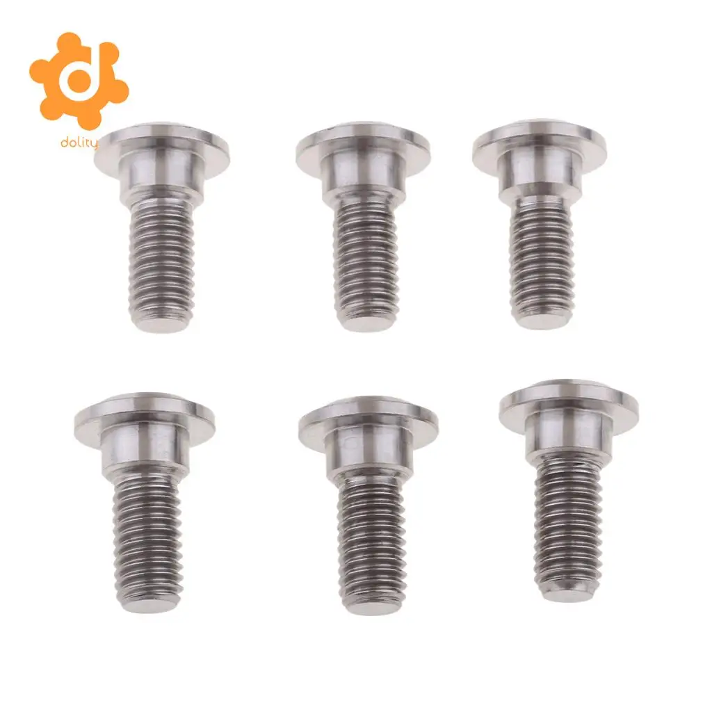 dolity  6 Pcs M8 x 20mm Titanium Motorcycle Hex Socket Head Cap Screws for Yamaha YZF R6 2006-2017 Custom