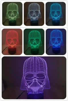 

3D led night light