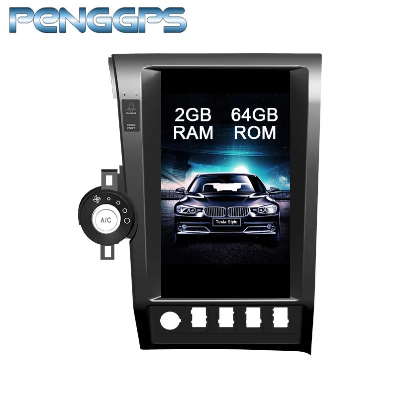 Tesla Style 13.6 Inch IPS Screen Car Radio for TOYOTA Tundra 2007 2013