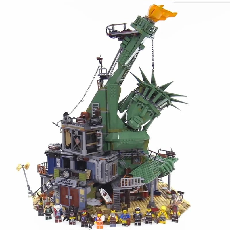 

45014 Movie Series The legoing 70840 Welcome to APOCALYPSEBURG Set Building Blocks Bricks New Kids Toys Birthday Gifts