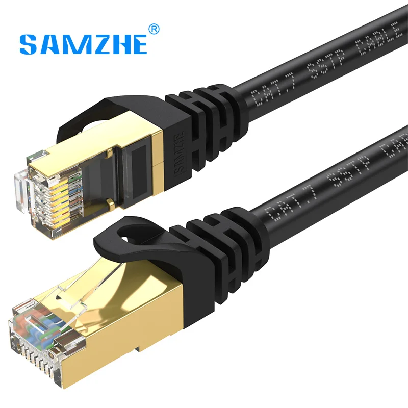 SAMZHE Cat7 FTP Patch Cable RJ45 Computer,PS2,PS3,XBox