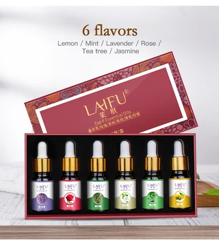 

6 *10 ml fragrance of aromatherapy Pure accepted natural essential Romero lavender pink lemon mint apple tea to relay