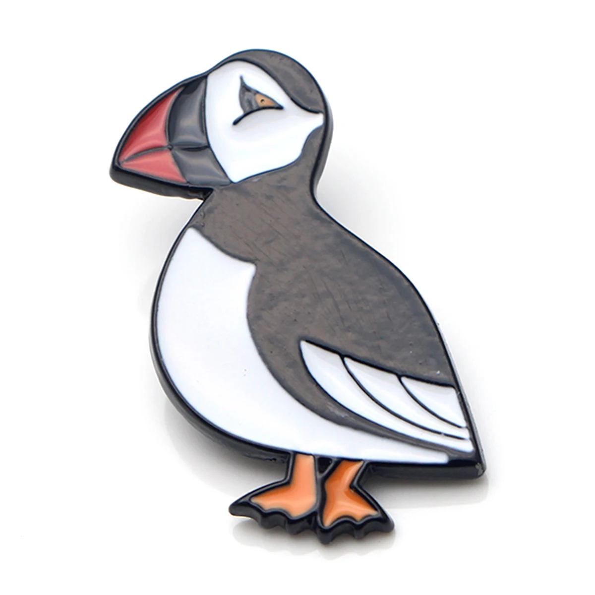 

K50 Cute Puffin Sea bird Metal Enamel Pins and Brooches for Women Men Lapel pin backpack badge Gifts