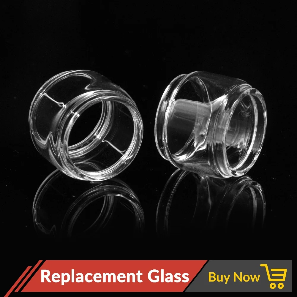 

Volcanee 20pcs/lot Replacement Glass for Doggy Style/Cleito 120/Ijust S/Merlin Mini/V12 Baby Prince/V12 Prince Tube Glass