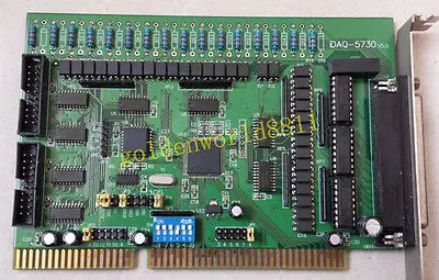 

DHL/EMS ISA IDAQ-5730 V5.0 Isolated digital I/O card good in condition for industry use -A1