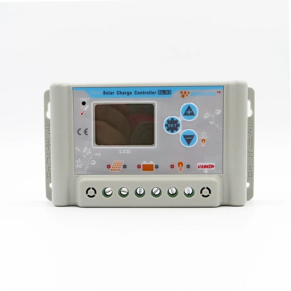 

1pc x 30A 36V 48V 60V wincong sl03-4830a solar Home system Controllers regulator with USB 5V