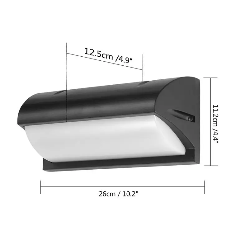 Светодиодный настенный светильник, современный настенный светильник, 85-265 В переменного тока, водонепроницаемый наружный светильник, для сада, дома, Buitenverlichting 8/15W - Испускаемый цвет: 15W Type 2