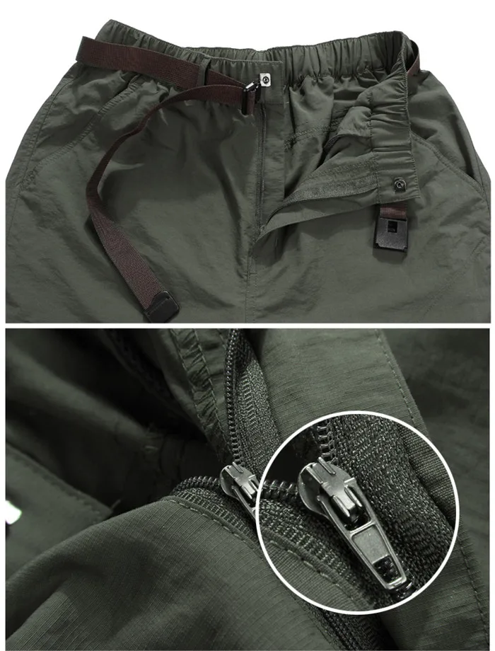 Clorts Hiking Pants Outdoor Quick Dry Pants Men Breathable Tactical Waterproof Pants Summer Walking Pants Trekking Pants (12)
