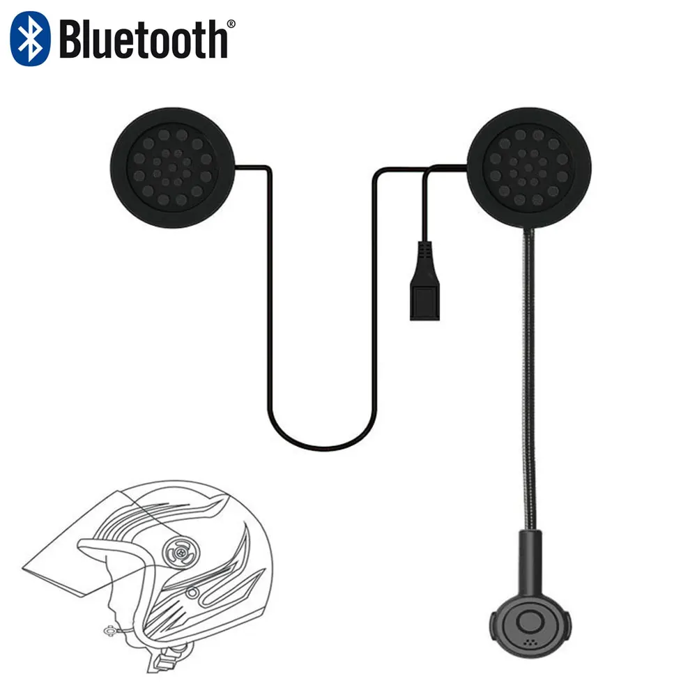 Беспроводной MH02 шлем для мотоцикла мопеда Беспроводной Bluetooth4.1 гарнитура наушники мотоциклетный шлем для верховой езды