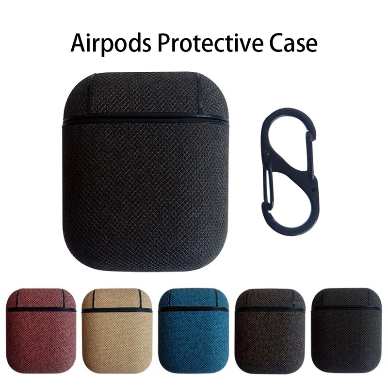 

Protective Cover Sea Sand Pattern Leather Slim Skin for Iphone for AirPod Earphones Wireless Charging Bluetooth Headset Case