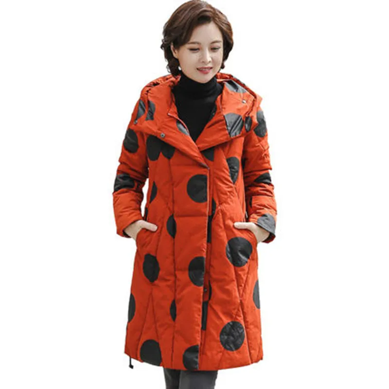 Vêtements Section Coton old Duvet 2019 Hiver Veste D'hiver Manteau Femmes Orange Mode Wine Longue Vestes En De Red red Bas Le Nouvelle Moyen Épaississement Vers Et Femelle 47Rxqa1wx