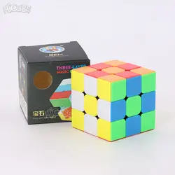 Shengshou GEM 3x3 Magic Cube Скорость 3x3x3 Cubo Magico Stickerless нео куб головоломка Скорость cube Развивающие игрушки для детей