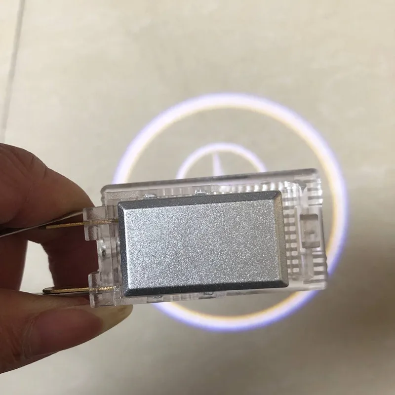 

2X For Mercedes Benz W210 1995-2003 Car Door Welcome Light LED 3D Laser Logo Projector Lamp