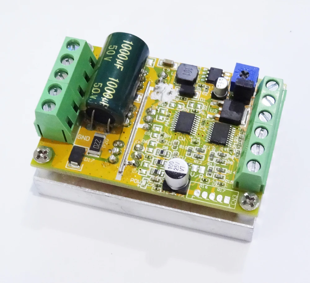 380 w 3 Fases Brushless Motor Controlador Board não e sem Sensor Hall Bldc Pwm Plc Bordo Motorista dc 6 50 v