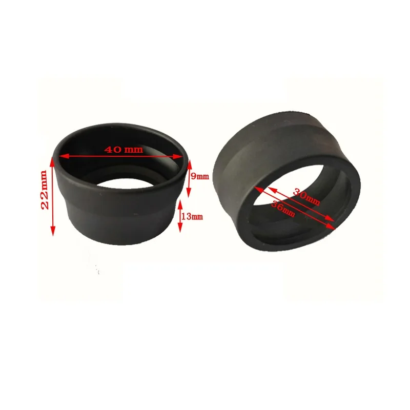 Складная пара окуляра чашки для глаз резиновые защитные очки внутренний диаметр 35 мм для микроскопа окулярный инструмент телескоп аксессуары