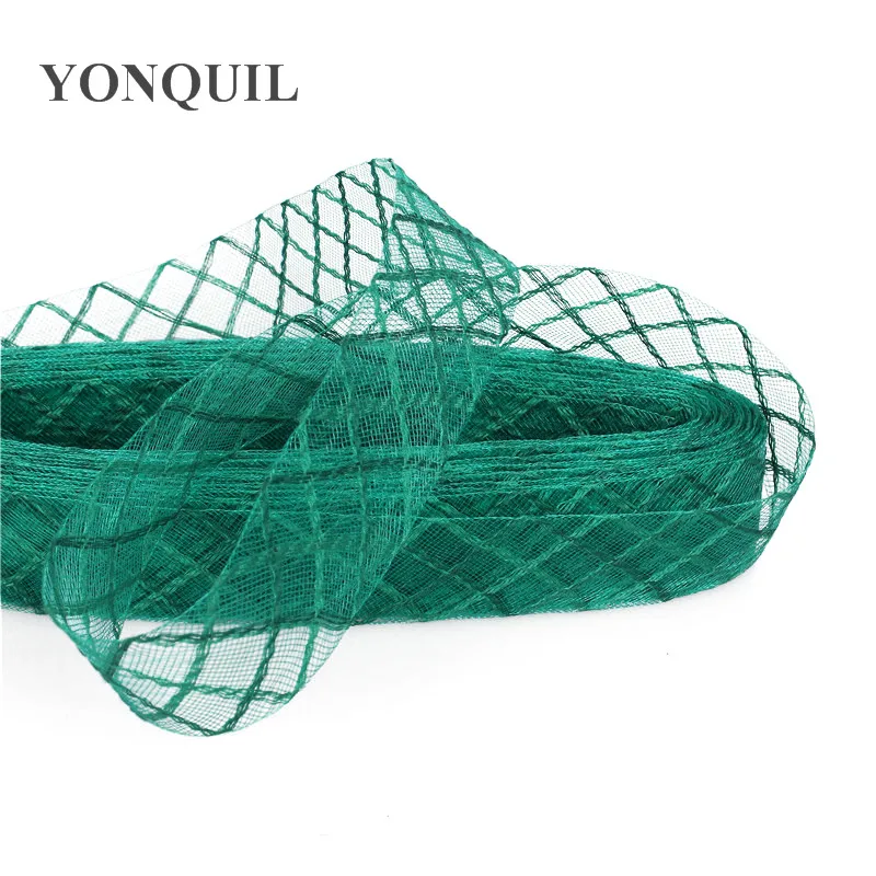 Cores de Largura Material de Náilon Crinoline Crina Malha Flexível Millinery Guarnição Fazer no Chapéu Fascinator 100 Jarda - Lote 12 4.5cm 10 Casamentos e Eventos