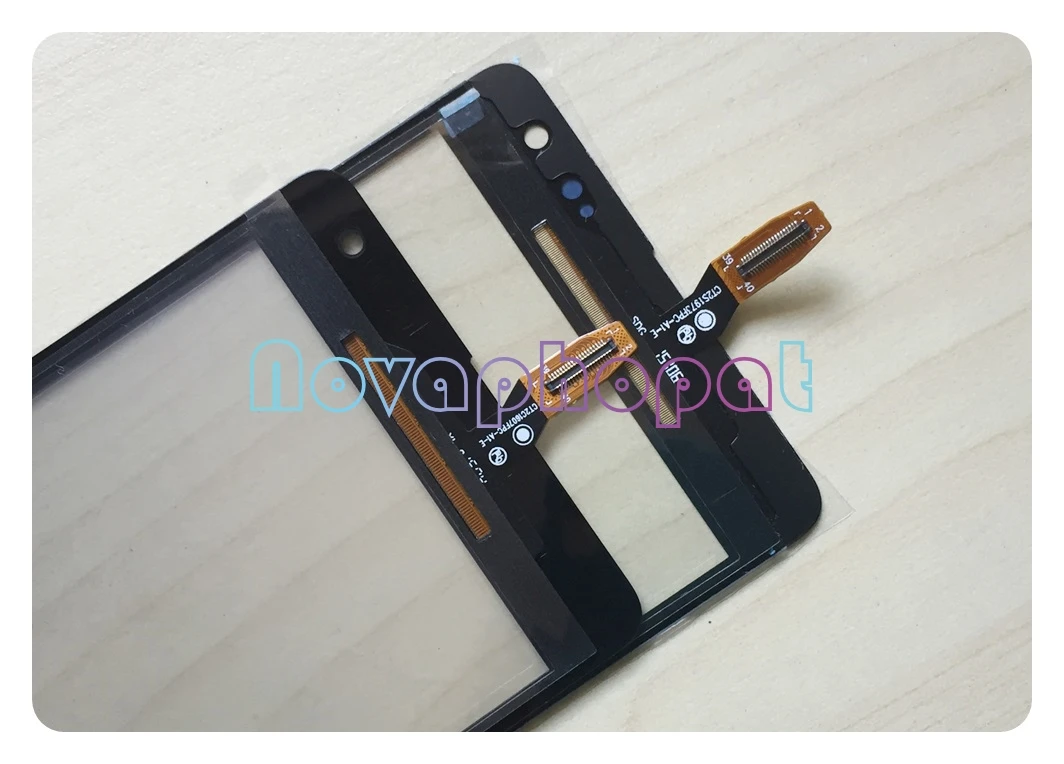 

Novaphopat For Nokia Lumia 535 N535 CT2S1973FPC-A1-E/ CT2C1607FPC-A1-E Touch Screen Digitizer Front Glass Panel + tracking
