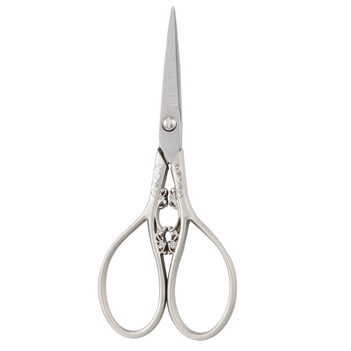 

Vintage European Style Stainless Steel Precision Embroidery Scissor for Sewing Craft Art Work Everyday Use (Pattern 3)