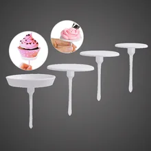 4 шт. Новинка, подставка для кексов, тортов, крема для глазури, цветочные украшения, набор для ногтей, инструменты для выпечки, инструменты для украшения тортов, подставка для торта