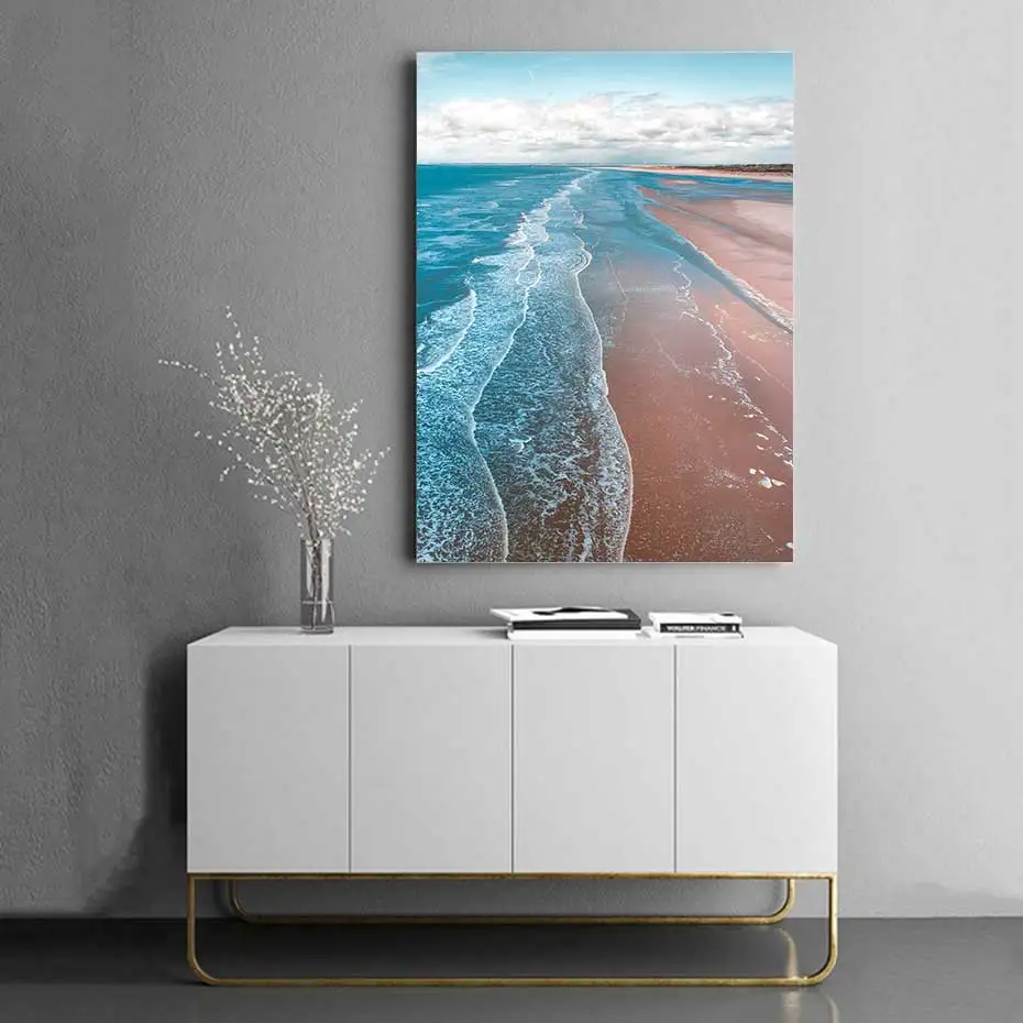 Beautiful Sea Ocean Prints Posters Modern Natural Canvas Painting On The Wall For Living Room Home Decor Life Quotes Pictures (5)