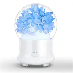 Бессмертный цветок дизайн увлажняющая лампа увлажнитель воздуха диффузор очиститель распылитель освежающий освежитель