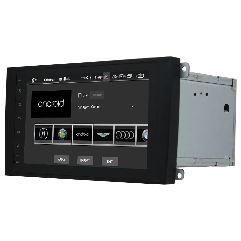 Perfect KLYDE 4G Android 8 7.1 Octa Core 4GB+32GB Car DVD Player Radio For Porsche Cayenne S GTS 2003 2004 2005 2006 2007 2008 2009 2010 3