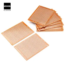 Электронный комплект, печатные платы, 10 шт., пустая печатная плата, универсальная, DIY, фототип, доска, односторонняя