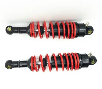 

1pair 13.5 " 340mm Universal Shock Absorbers for Honda Yamaha Suzuki Kawasaki Dirt bikes kart ATV Bikes and Quad Black+red