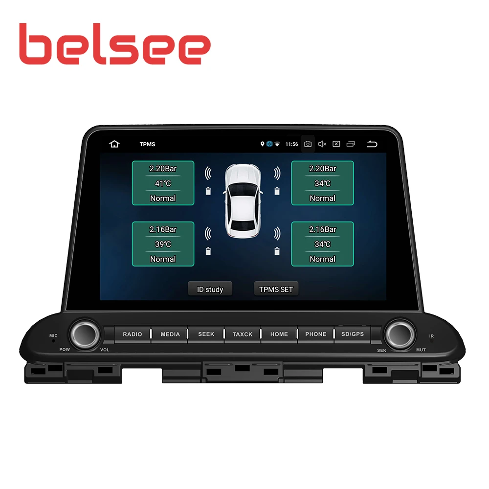 Perfect Belsee for Kia Forte Cerato 2018 2019 8 Core 4GB 64GB Android 9.0 Car Radio Stereo Autoradio Player GPS Navigation Head Unit 5