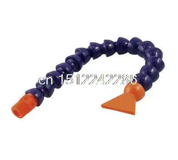 

3/8" PT Thread Flexible Flat Nozzle Water Oil Coolant Pipe 12"