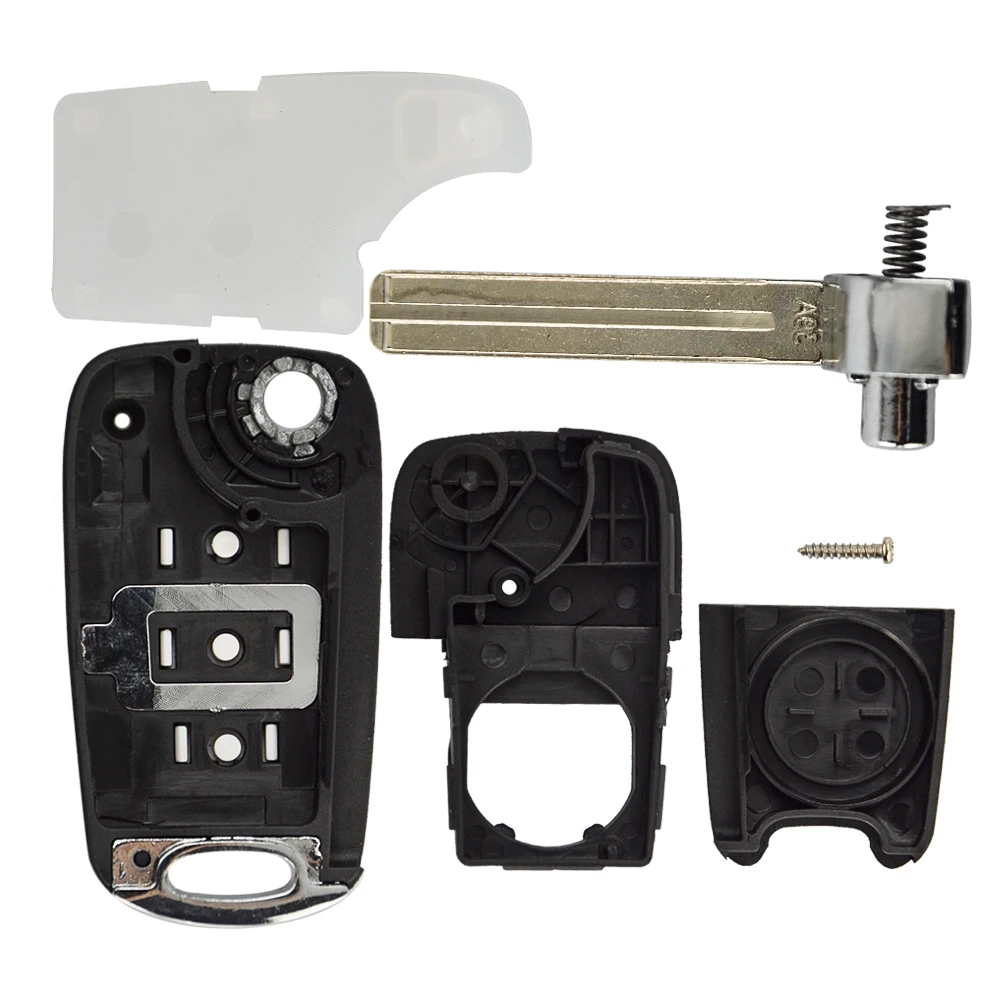 OkeyTech откидной Складной Дистанционный Автомобильный ключ корпус пустой новое качество для Kia Rio 3 Picanto Ceed Cerato Sportage K2 K3 K5 для hyundai