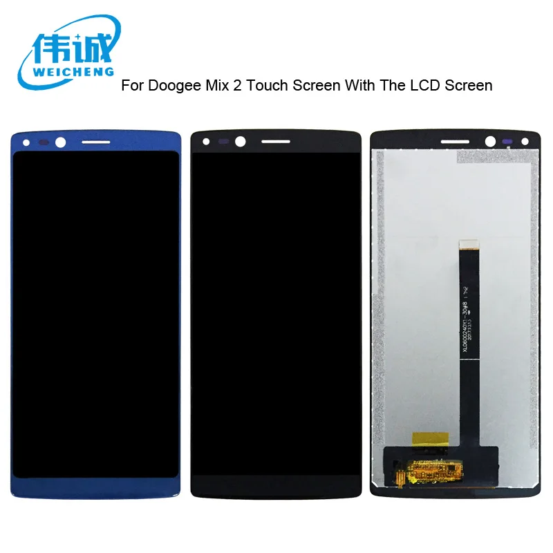 WEICCHENG For Doogee Mix 2 LCD Display and Touch Screen 5 99 Inch For Doogee Mix