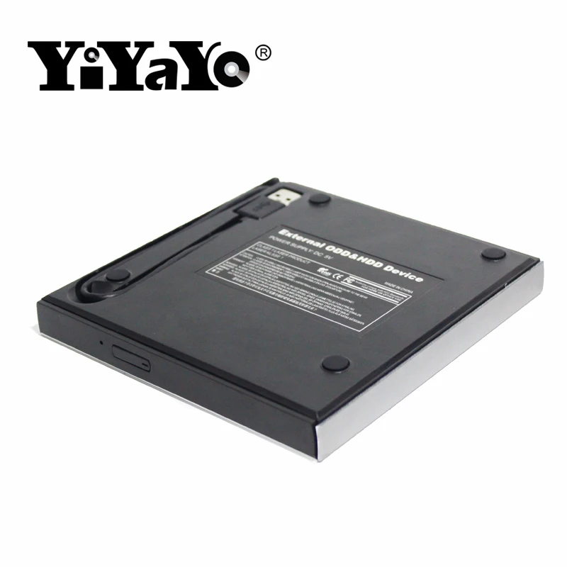 YiYaYo USB 3.0 Aluminum Alloy External DVD Burner CD Player Slim Portatil Optical Drive For MacBook Laptop/Windows Notebook YiYaYo USB 3.0 Aluminum Alloy External DVD Burner CD Player Slim Portatil Optical Drive For MacBook Laptop/Windows Notebook
