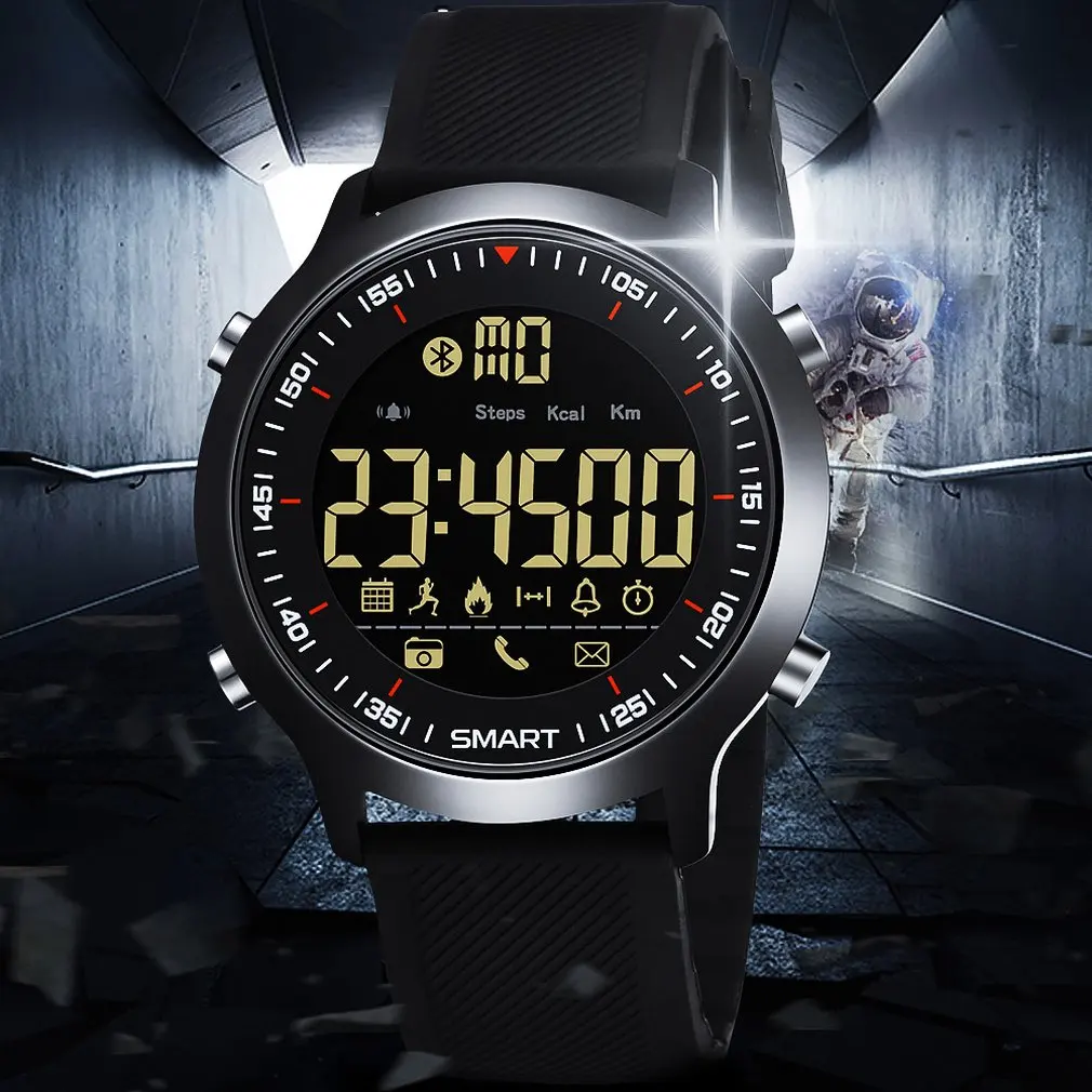 

2019 New Smart Watch Waterproof IP68 Passometer Message Reminder Ultra-long Standby Outdoor Swimming Sport Smartwatch