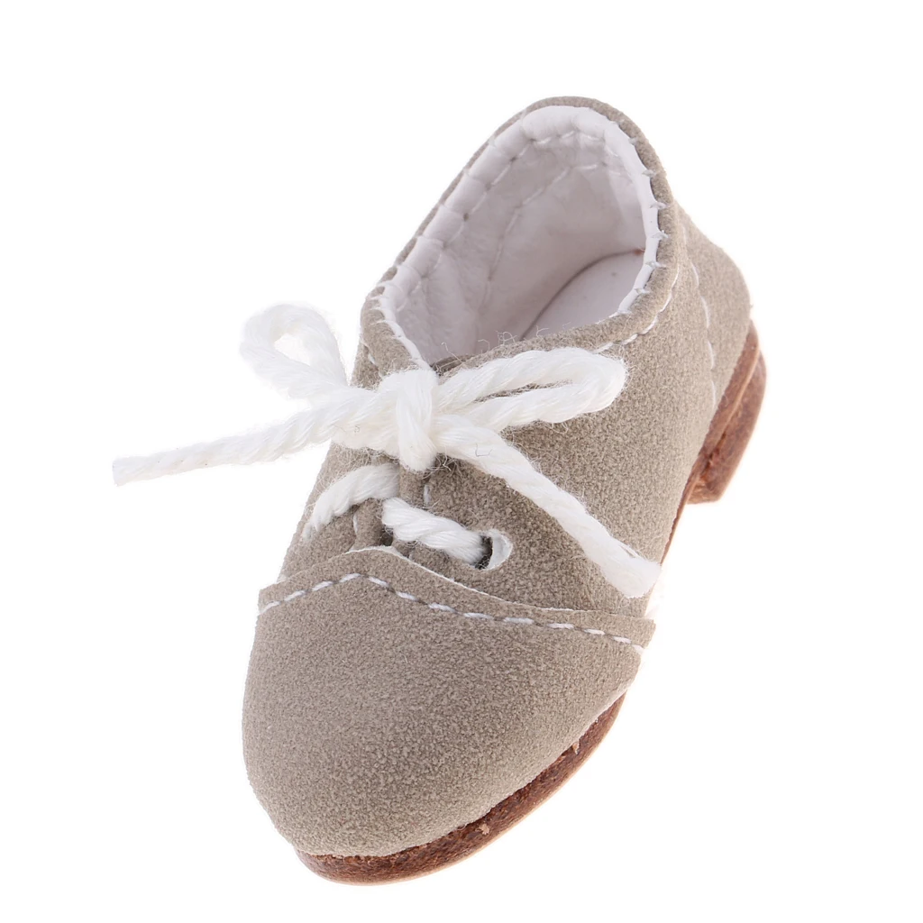 Lovey Doll Mini Lace Up Shoes 1/6 BJD Dolls Casual Wear, for girls Doll Accessory Girl Toys  or other 1/6 dolls Cloth