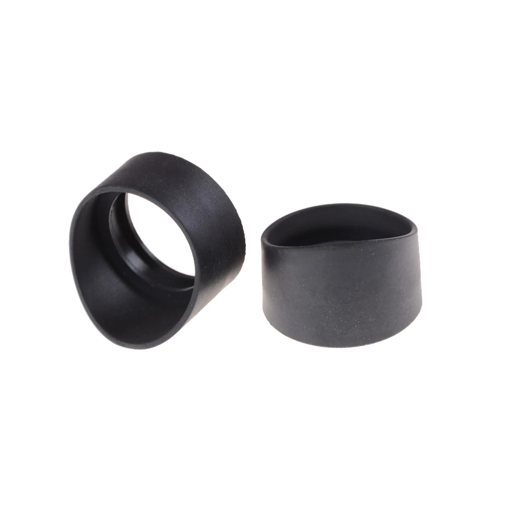 34mm Diameter Rubber Eyepiece Cover Guards for Biological Stereo Microscope Telescope Monocular Binoculars 2 Pcs/Set