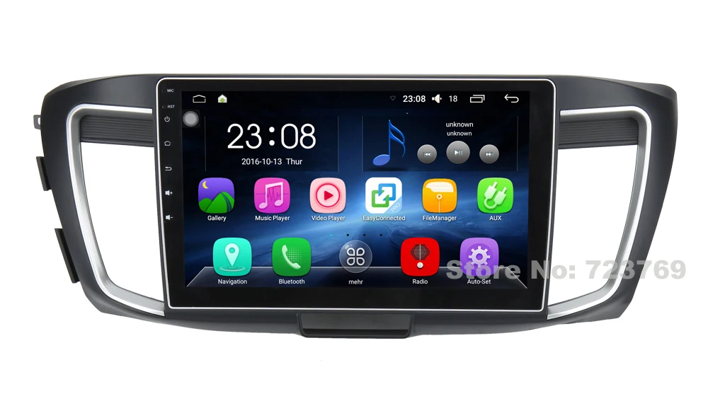 Best 8 Core, 32G ROM, 2G RAM, 10.1 inch Android 6.0 Car GPS Navigation Radio System Stereo Media for Honda Accord 2013 2014 2015 23