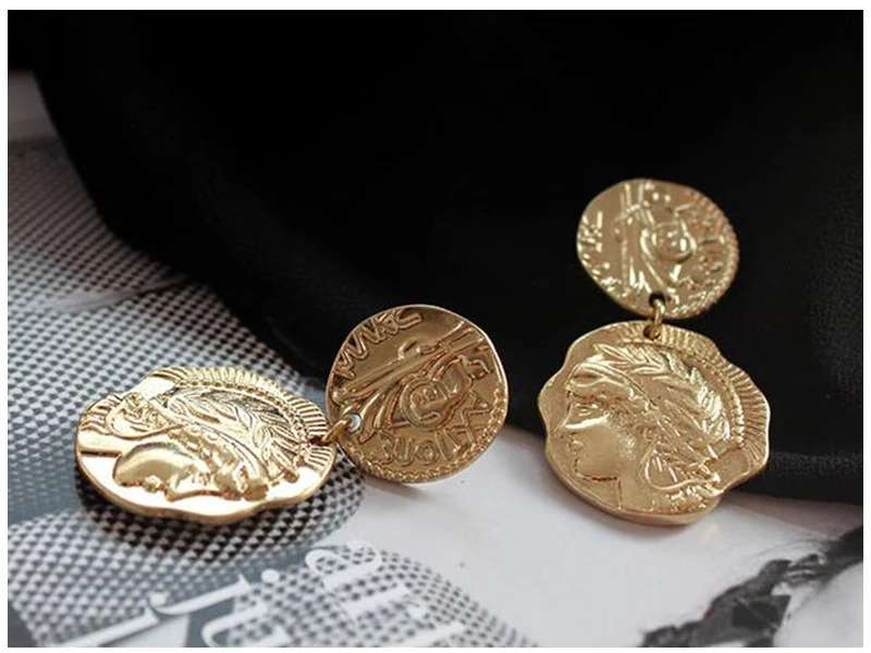 Coin Earrings  (3)