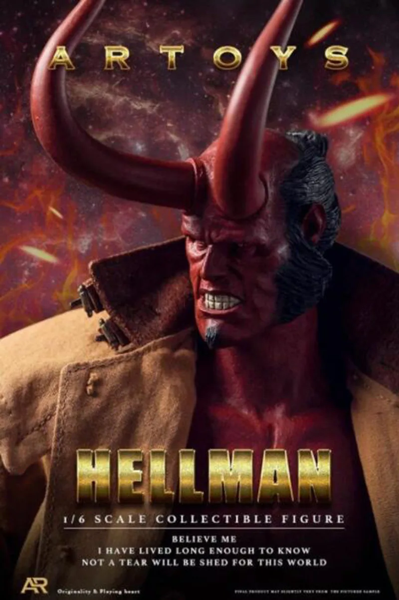 1/6 масштаб Hellman Hell Boy Anung Un Rama мужской экшн фигурки для мальчиков 12 дюймов