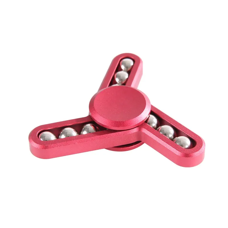 

HandSpinner Metal Bearings Gyro Finger Relaxing Hand Spinner Adult/Baby Children Mini Toys 4 Colors