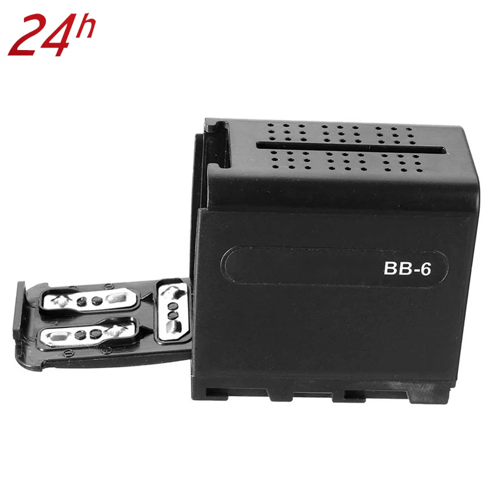 BB 6 шт. аа чехол для аккумулятора держатель батареи питание как NP F 970 батарея