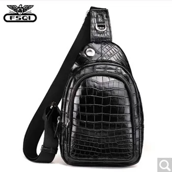 fasiqi Crocodile leather chest bag leisure travel 2018 Multifunctional new stylish messenger tote large capacity crocodile skin
fasiqi Crocodile leather chest bag leisure travel 2018 Multifunctional new stylish messenger tote large capacity crocodile skin