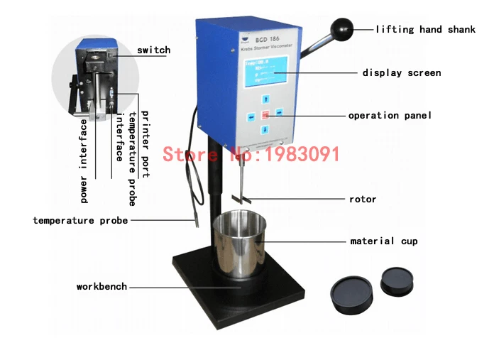 BGD 186 Krebs Stormer Viscosity Meter 40.2KU141KUmetering