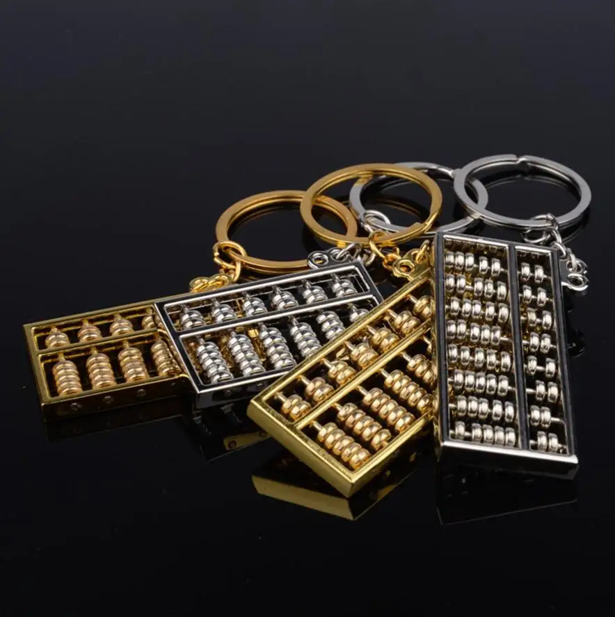 Винтажный Китайский подвесной брелок Abacus металлический подсчет рамка новинка