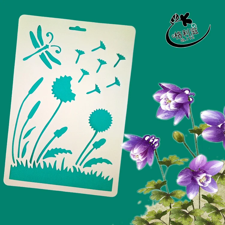 

Dragonfly Stencils for DIY Scraobooking/photo Album Decorative Embossig DIY Paper Cards Crafts.