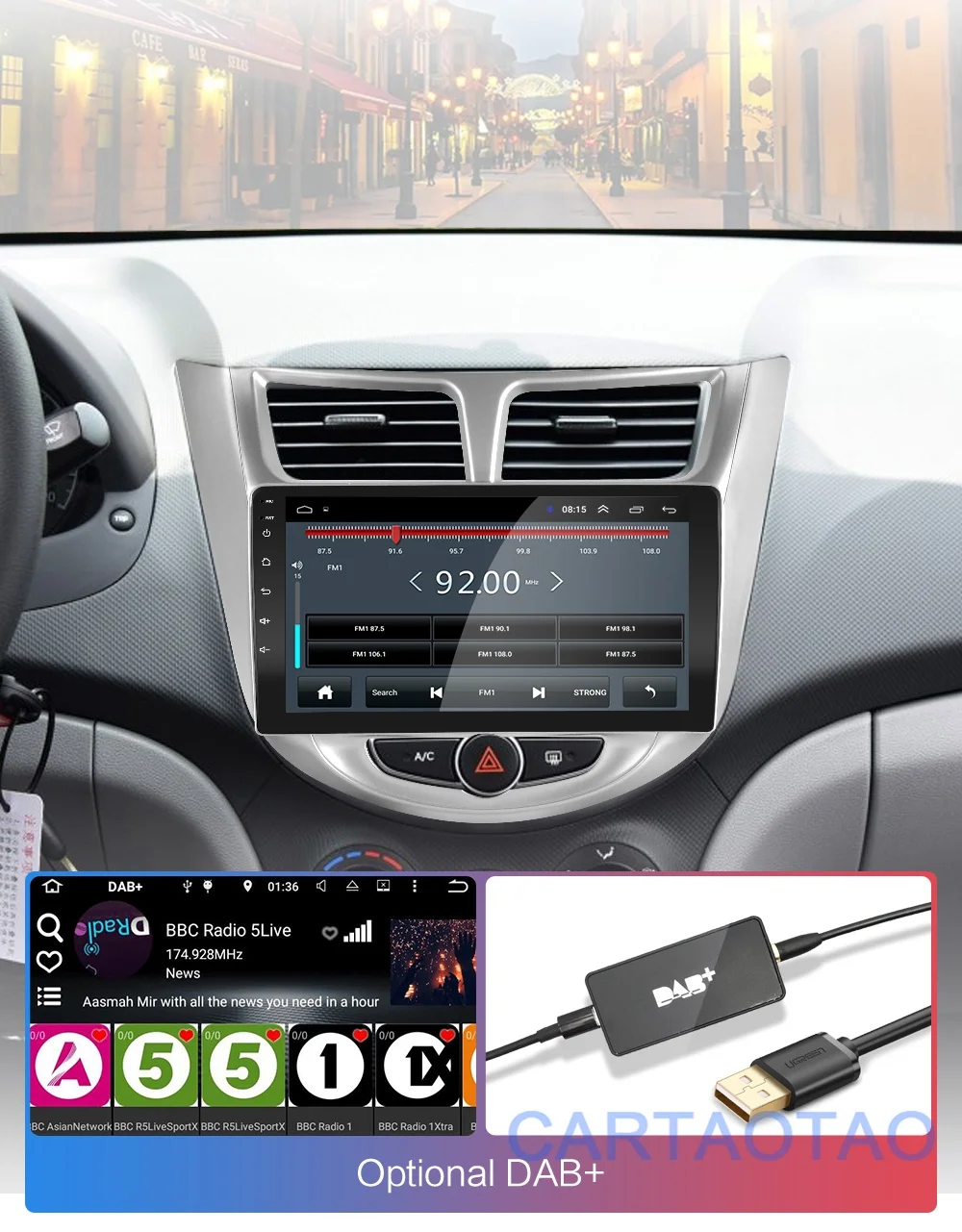 2G+ 32G " 2din Android 8,1 GO автомобильный dvd-плеер для Hyundai Solaris Accent Verna 2010- автомобильный Радио gps навигация wifi плеер