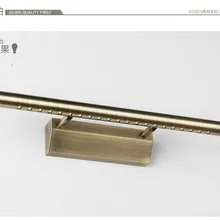 Высокое качество 5 Вт светодиодный настенный светильник Бронзовый Цвет из нержавеющей стали материал светодиодный настенный светильник ванная комната зеркало для спальни огни