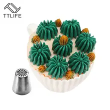 TTLIFE 1 шт. 4 стиля украшения торта инструменты аксессуары для выпечки Нержавеющая сталь цветок глазурь трубопроводов сопла помадка крем рот фонарь