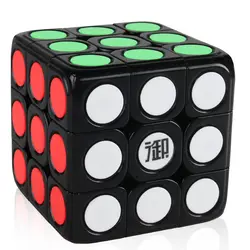 D-FantiX Yumo Dots 3x3x3 candy color speed Cube Smooth Twist 3x3 Cube Puzzle анти-стресс развивающие игрушки подарки для детей и взрослых