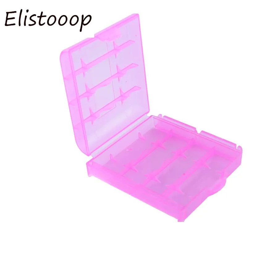 Elistooop пластиковый чехол держатель коробка для хранения крышка 10440 14500 батарей AA AAA